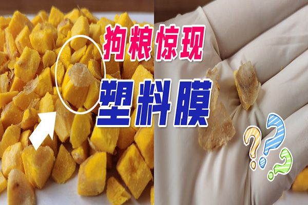 狗粮中惊现“塑料膜”？真相竟是